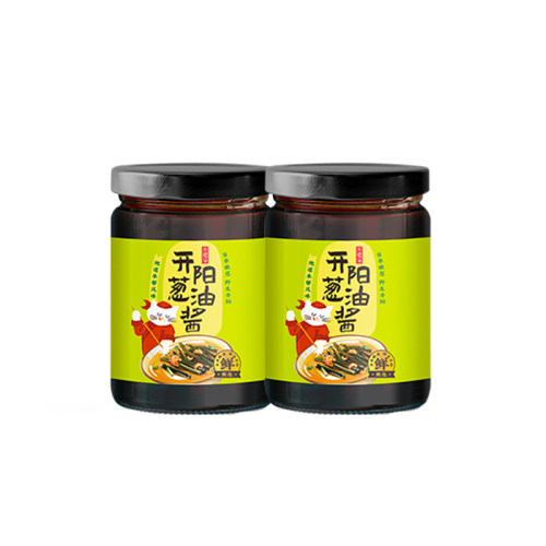 日食记开阳葱油酱240g瓶装拌面酱调料酱包不含面葱油饼下拌饭酱料 - 图3