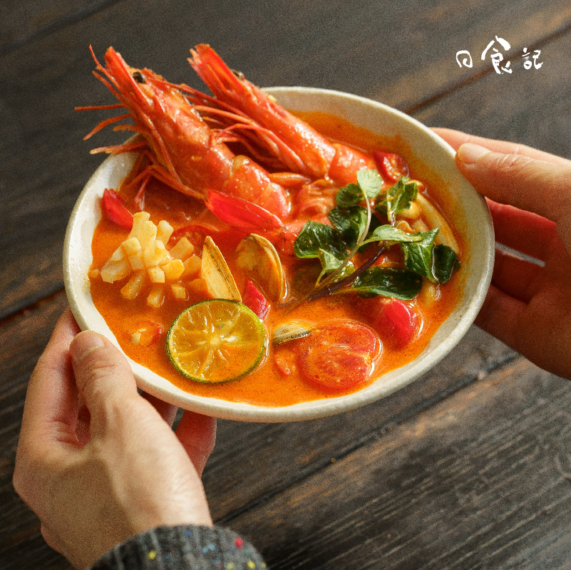 日食记泰国式冬阴功汤料包冬荫功火锅汤底料酸辣虾香料酱调料材料_虎窝淘