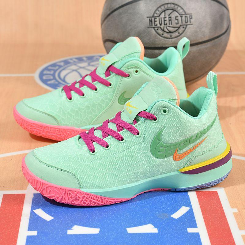 詹姆斯20篮球鞋男女战靴透气防滑减震全明星青少年运动鞋会响学生 - 图0