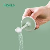 Японская стеклянная бутылка для приправ FaSoLa, бутылка для приправы со встроенной ложкой и крышкой, масленка с масляной кистью, бутылка глутамата натрия, солонка