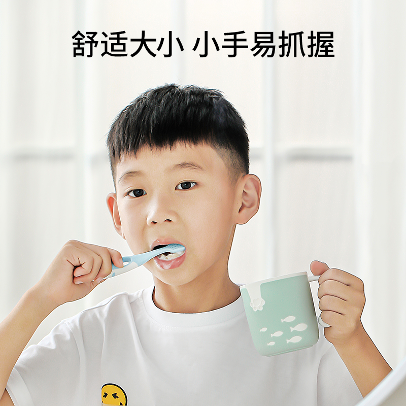 日本FaSoLa儿童洗漱杯孩子刷牙杯男宝女宝漱口杯卫浴牙杯牙缸-图0