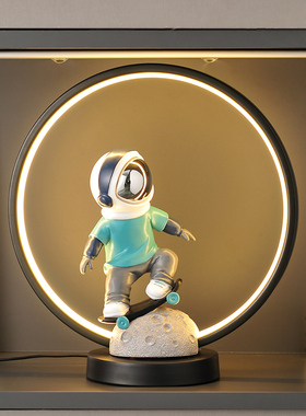 创意宇员太空房人居小摆件客厅电视航柜酒柜儿童间桌面家软装饰品