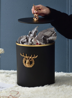 方形大号带盖卧室欧式风装饰品