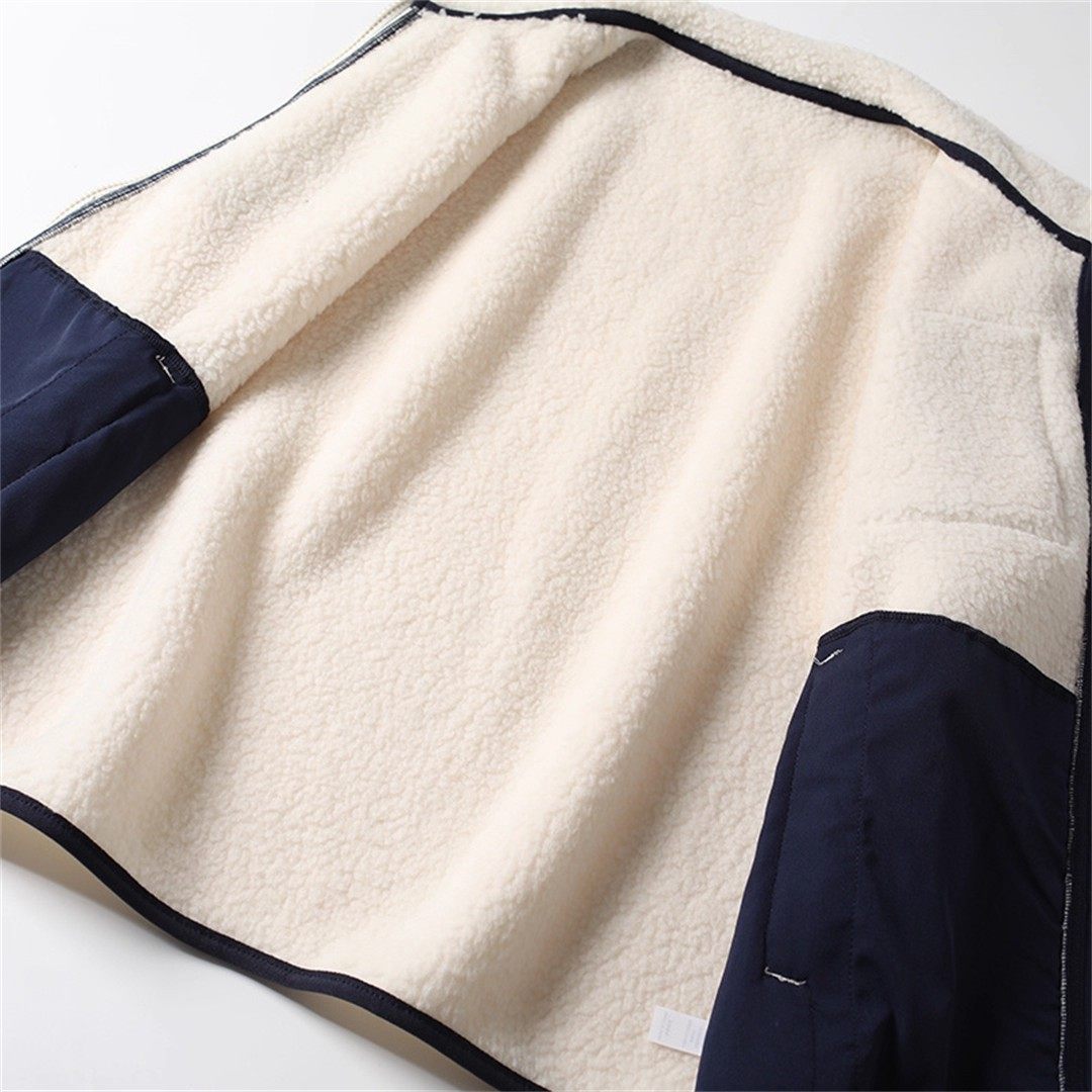 日系男女情侣款仿羊羔绒摇粒绒加绒加厚防风保暖立领棉马甲背心,淘宝优惠券,粉丝福利购,淘宝优惠卷