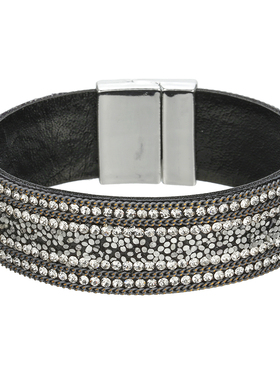 bracelet women jewelry hand catenary 亮片镶钻女手链磁扣手镯