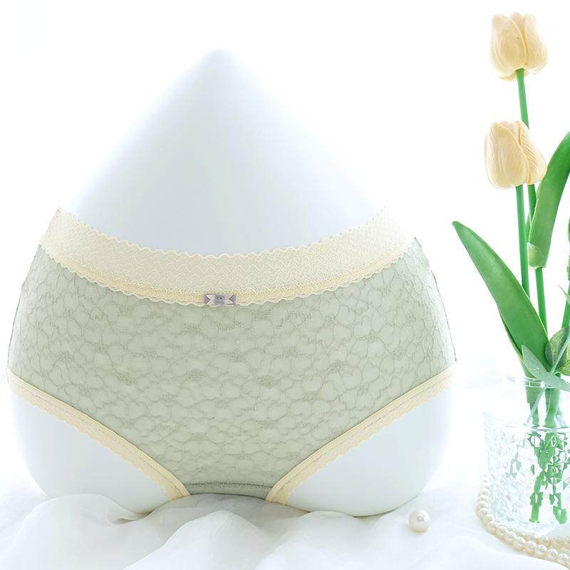 彩田蕾丝内裤31958女士性感棉感舒适透气中高腰石墨烯抑菌三角裤,淘宝优惠券,粉丝福利购,淘宝优惠卷