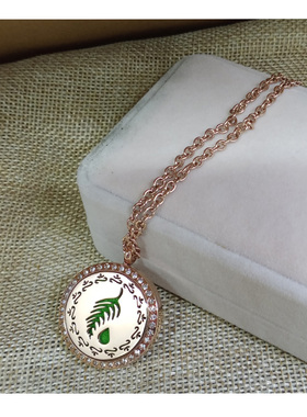 美乐家定制钛钢镂空夹饰品扩香精