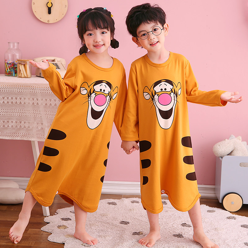连体夏男童短袖中大童春秋季空调服 佰媛琪睡衣/家居服套装