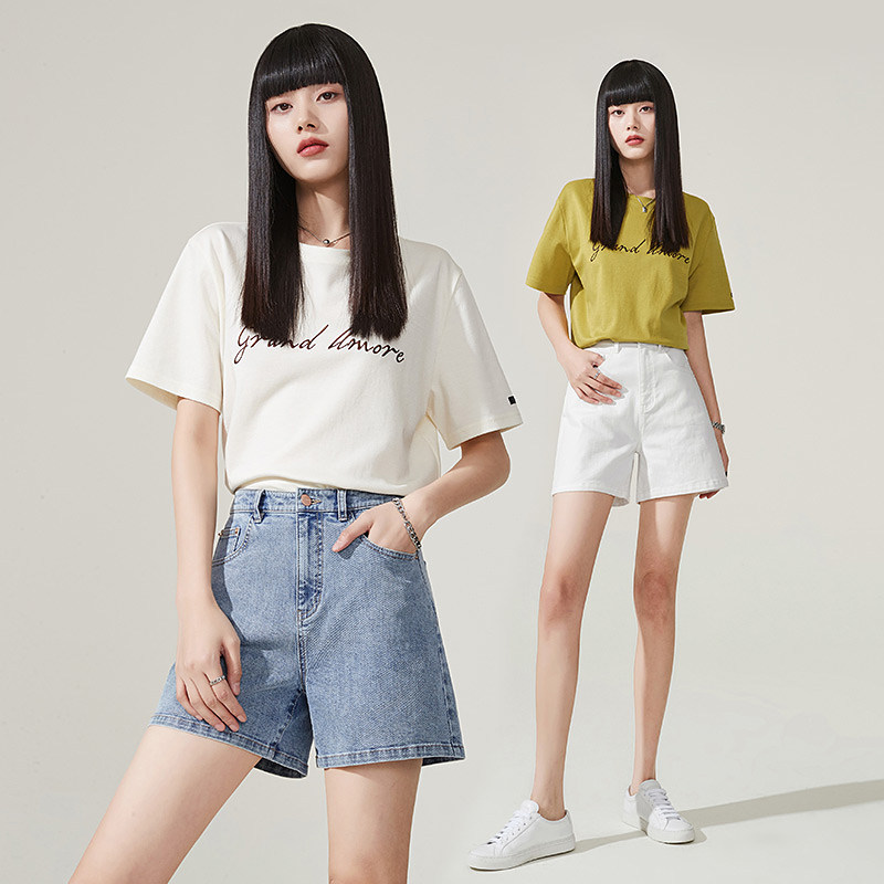  esey逸阳德韵巧女人牛仔裤