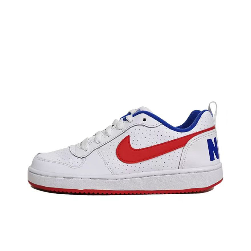 5Nike Court Low 2 GS 白蓝橙女复古低帮休闲运动板鞋DN4245-141,淘宝优惠券,粉丝福利购,淘宝优惠卷