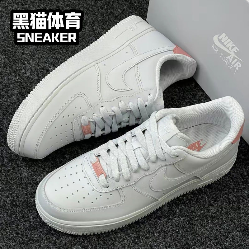 Nike Air Force 1 Low男子 耐克 AF1 低帮 板鞋 白粉 HF0729-001 - 图1