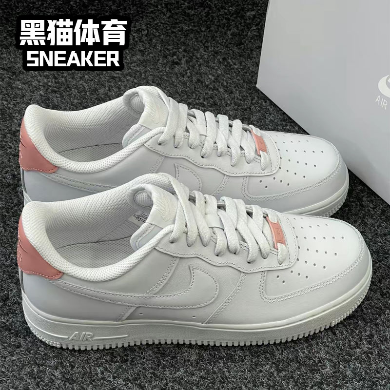 Nike Air Force 1 Low男子 耐克 AF1 低帮 板鞋 白粉 HF0729-001 - 图0