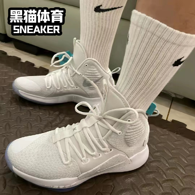 Nike Hyperdunk X HD2018男子中帮缓震气垫运动篮球鞋 AO7890-002-图1