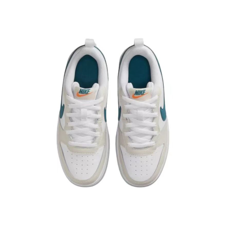 5Nike Court Low 2 GS 白蓝 女复古潮流低帮运动板鞋 BQ5448-017,淘宝优惠券,粉丝福利购,淘宝优惠卷