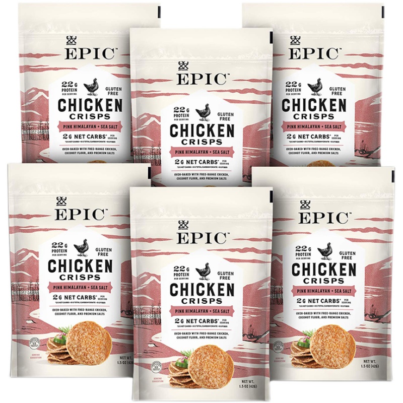 美国直邮Epic Provisions SeaSalt Chicken Crisps粉色海盐鸡薯片 - 图3