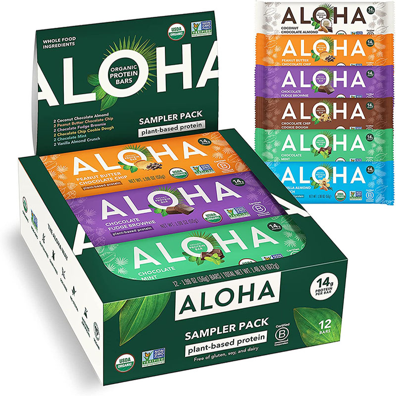 美国直邮ALOHA Organic Plant Based Protein Bars有机植物蛋白棒 - 图3