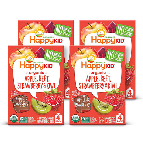 美国直邮 Happy Baby Organics Snacks 有机婴儿儿童果泥辅食泥 - 图3