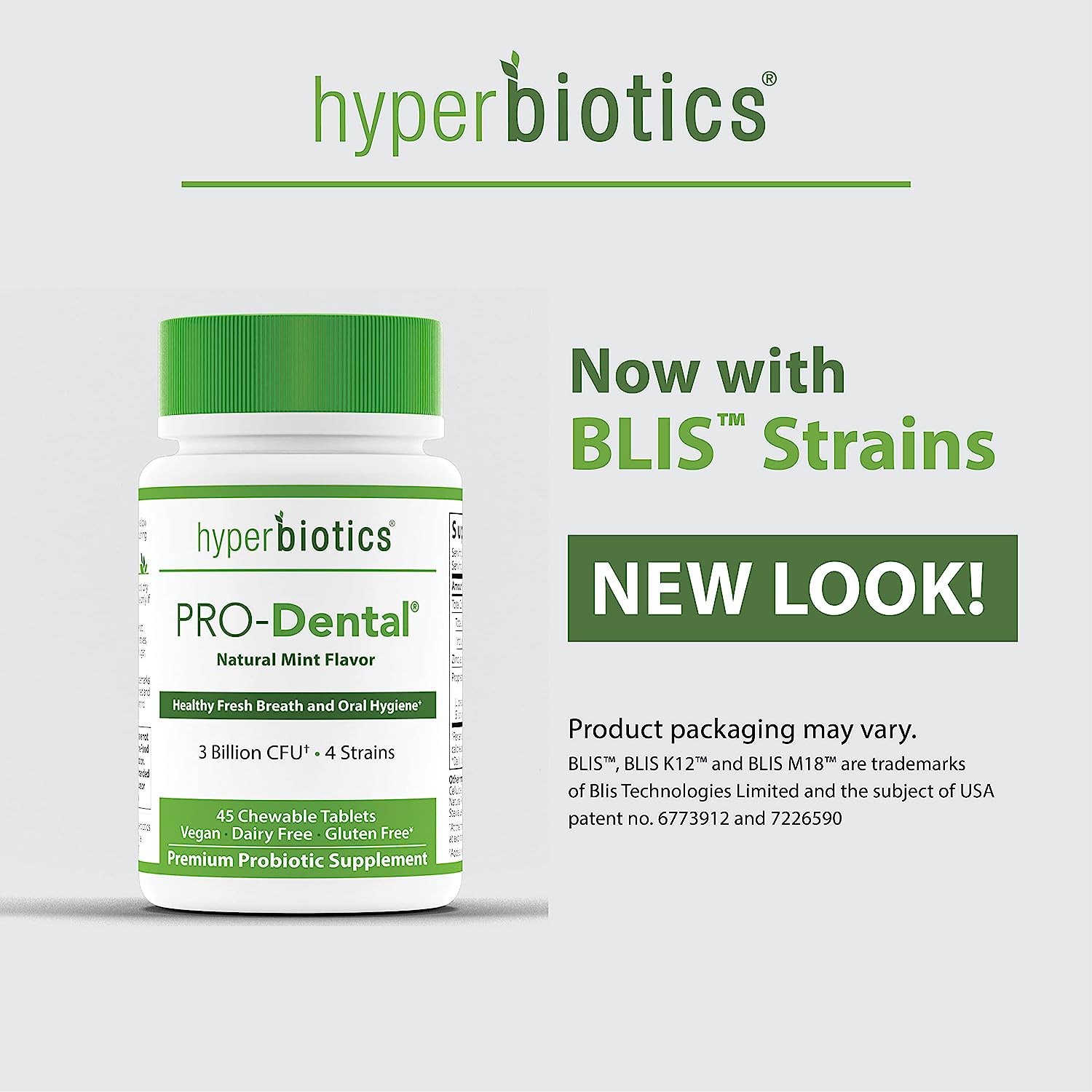 美国直邮 Hyperbiotics Pro Dental Probiotic素食口腔益生菌补剂 - 图0