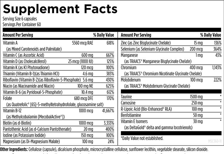 美国直邮DesignsforHealth Metabolic Synergy代谢协同复合维生素-图2