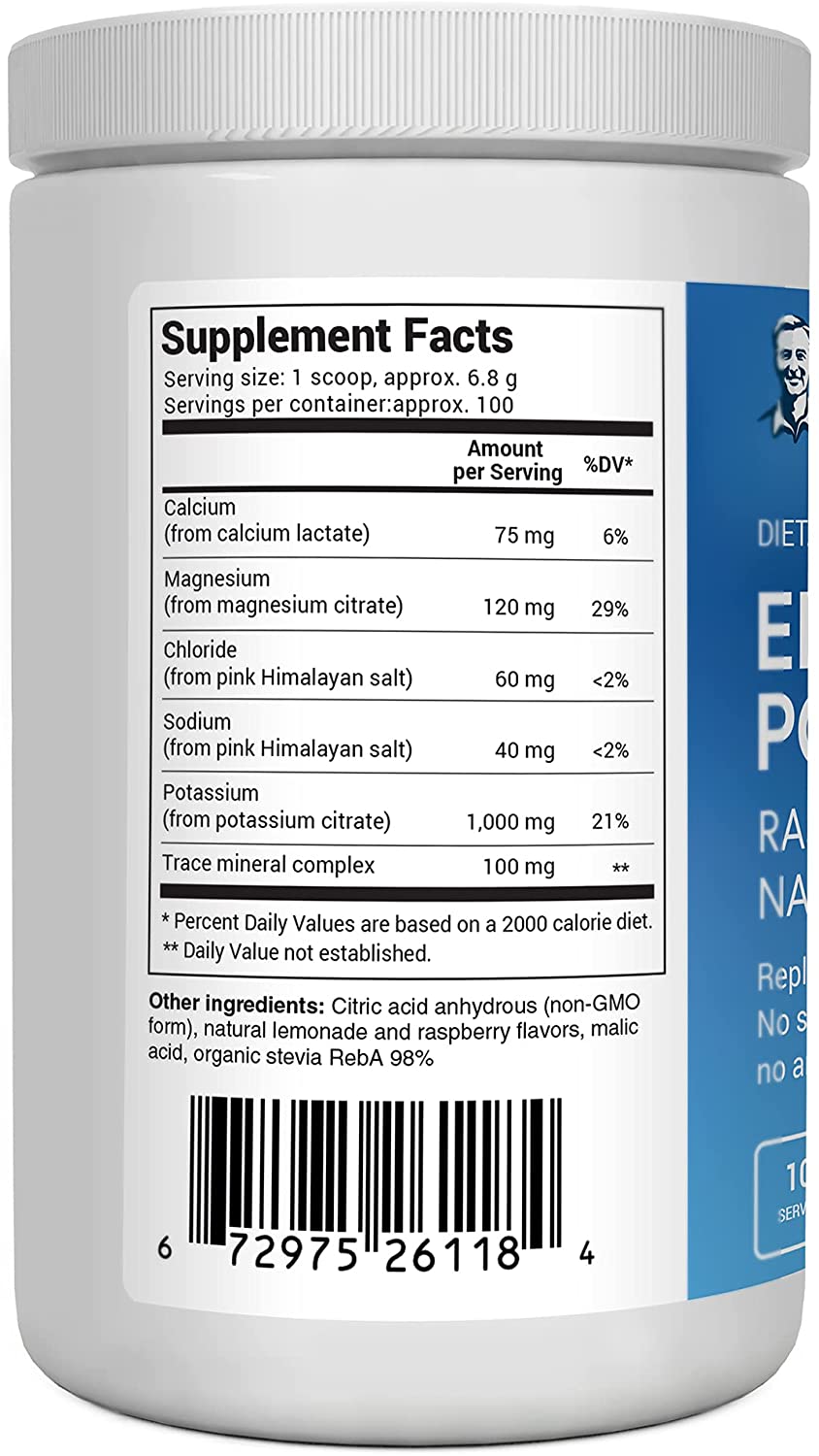 美国直邮 Dr. Berg's 伯格医生 Electrolyte Powder 生酮电解质粉 - 图2