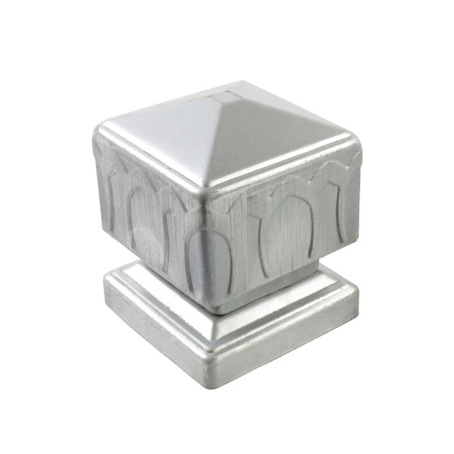 5 packs of column caps, lotus cover, square tube decorative cover, square cap, column fence, iron accessories