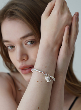 小众银手链项链女轻奢精致饰品