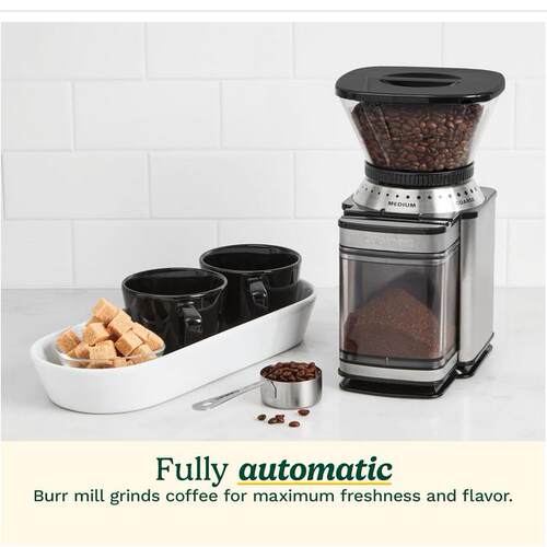 美国代购CUISINART Coffee Grinder DBM-8P1 咖啡豆磨粉机110v - 图3