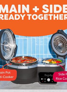 美国代购Instant Pot Dual Action Multi-Cooker8合1多功能双灶锅