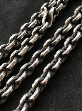 千银厚果qyhg原创8mm男士项链