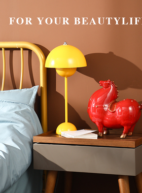 招财唐马陶瓷摆件创意新中式书房客厅办公室桌面装饰开业送礼礼品