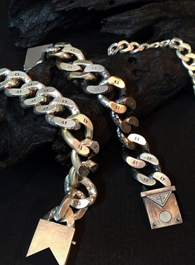 1314日韩风钛钢编织复古手饰品