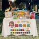 Internet celebrity currency stall creative tablecloth