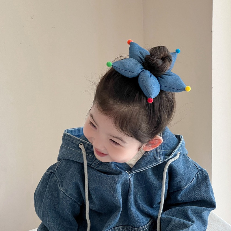 儿童发圈女童可爱波点星星发绳小女孩扎马尾头绳女宝宝丸子头发饰,淘宝优惠券,粉丝福利购,淘宝优惠卷