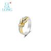 CIGALONG Long Zijia knot earrings