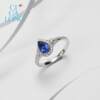 CIGALONG Long Zijia PT950 Sapphire Ring 3776