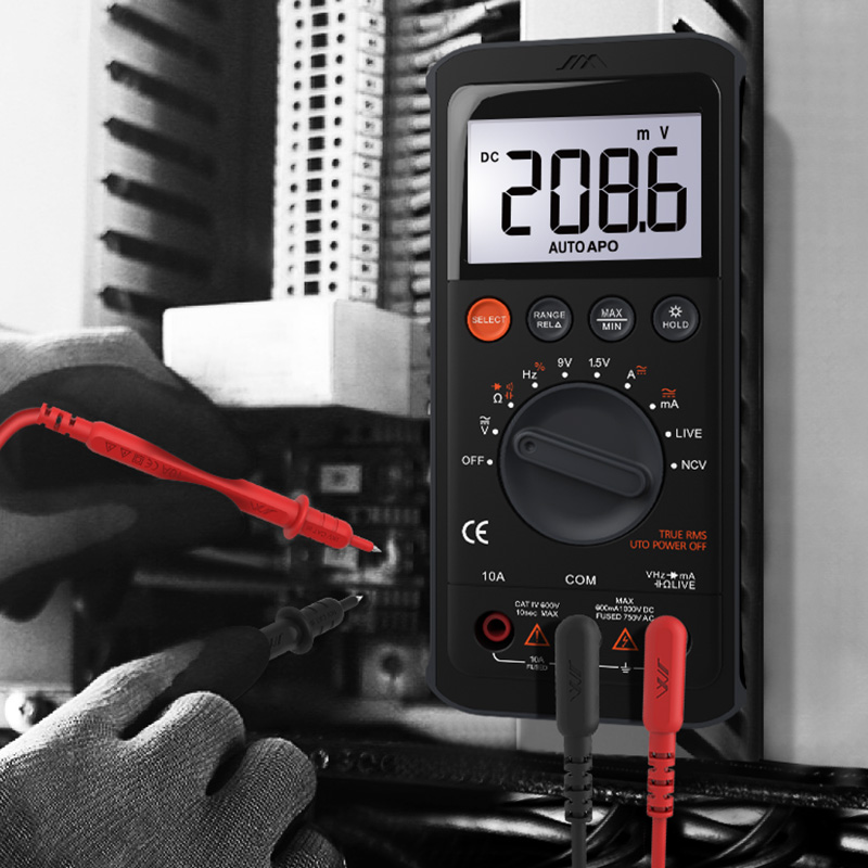 吉米家居高精度数字万用表电容表 吉米家居万用表