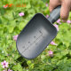Jimmy Home Gardening Small Spatula Flower Planting Flowers and Vegetables Tools Wild Vegetable Flowers Weeding Digging Soil Scraper Round Spatula