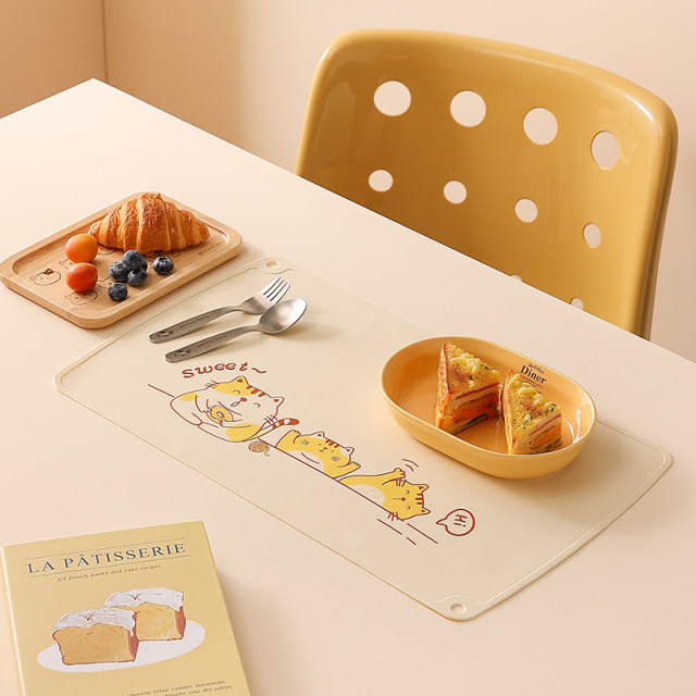 Placemat anti-slip, anti-mold, larger and thickened silicone