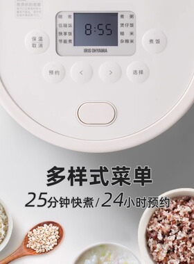 爱丽思小容量煮饭煲粥电饭煲家用