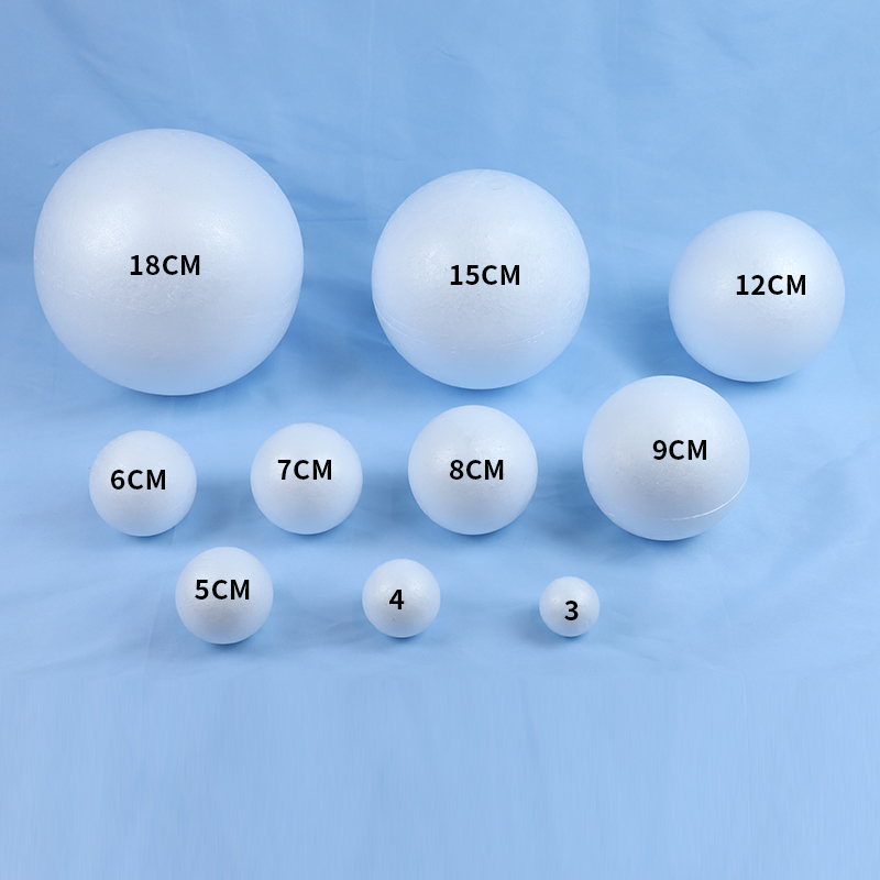 泡沫球圆球婚庆插花球手工diy保丽龙星空球实心大号地球仪材料 - 图1