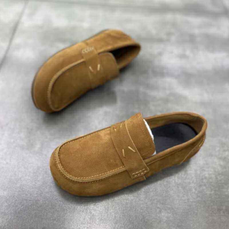 春夏爆款男士豆豆鞋韩版舒适透气软底乐福鞋一脚蹬懒人鞋精神小伙,淘宝优惠券,粉丝福利购,淘宝优惠卷