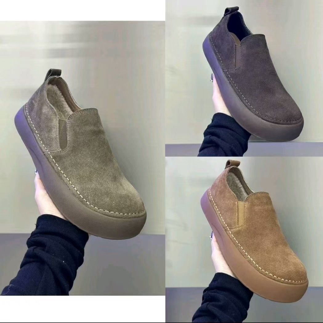 欧洲站皮面男皮鞋冬季一脚蹬豆豆乐福鞋软皮板鞋单棉同款休闲男鞋,淘宝优惠券,粉丝福利购,淘宝优惠卷