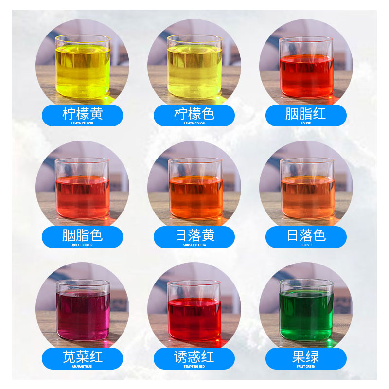 上海狮头胭脂色胭脂红60浓度大红色素食品级商用着色剂上色粉500g-图2
