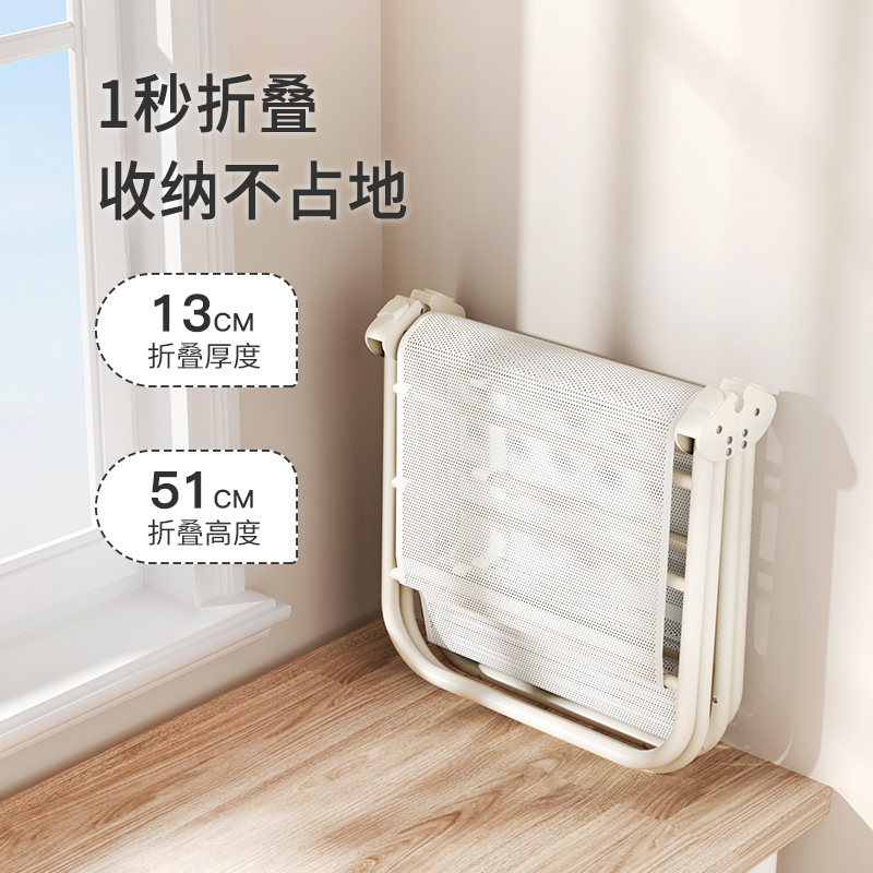 飘窗晾衣架卧室家用婴儿毛巾阳台可折叠置物架窗台简易迷你晾晒架,淘宝优惠券,粉丝福利购,淘宝优惠卷