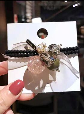 韩版头绳新品促销简约