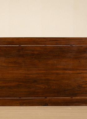 清代红木攒接拐子纹画案