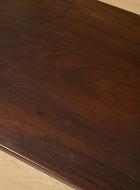 红木独板夹头榫刀牙板平头案