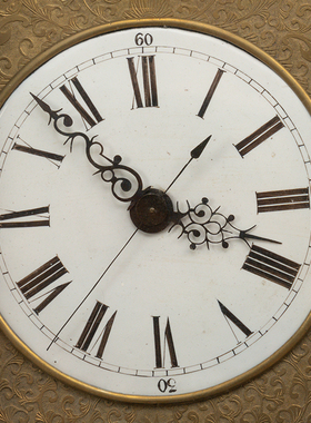 清代恒得利款红木南京钟老物件收藏品文玩古董摆件真品西洋座钟