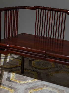 印度小叶紫檀椅子古典家具