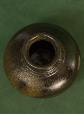 陶茶入茶叶罐古典家居摆件